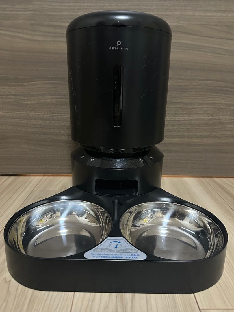 PETLIBRO 自動給餌器 自動餌やり器 タイマー式 2匹 5Lブラック