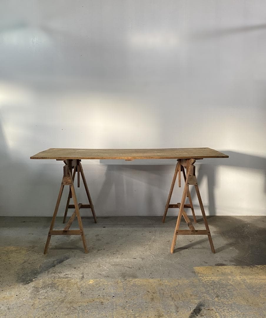 フランス アンティーク Atelier Table テーブル カウンター