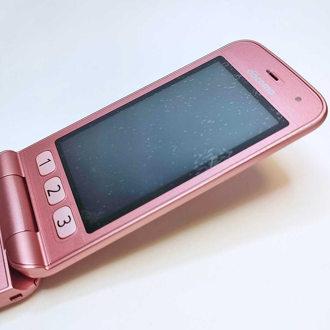 美品 docomo ドコモ らくらくホン F-02J SIMフリー 動作確認済