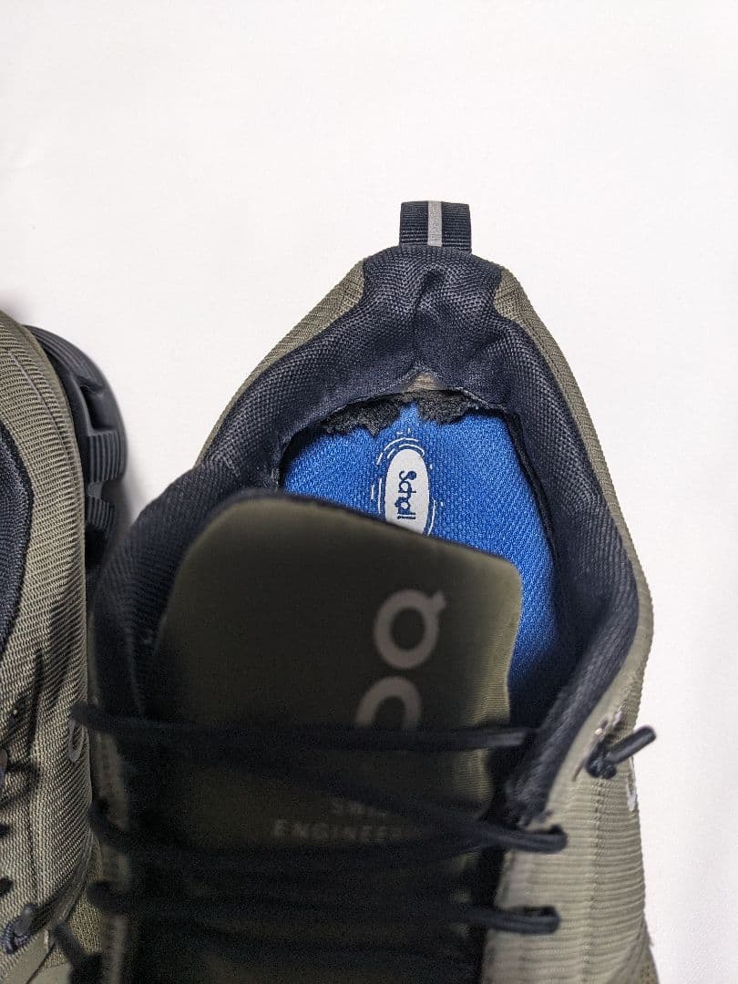 on cloud 5　オン クラウド ウォータープルーフ オリーブ 27.5cm