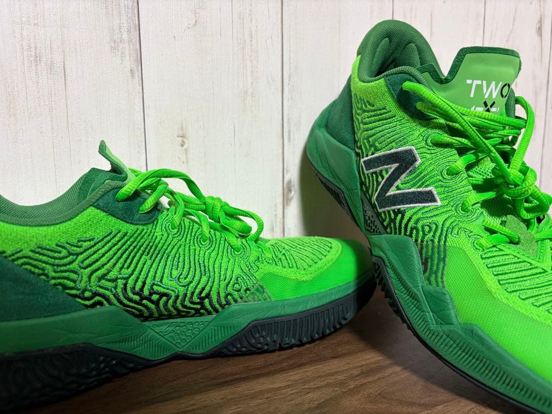 New Balance TWO WXY Low アシディックグリーン 27cm