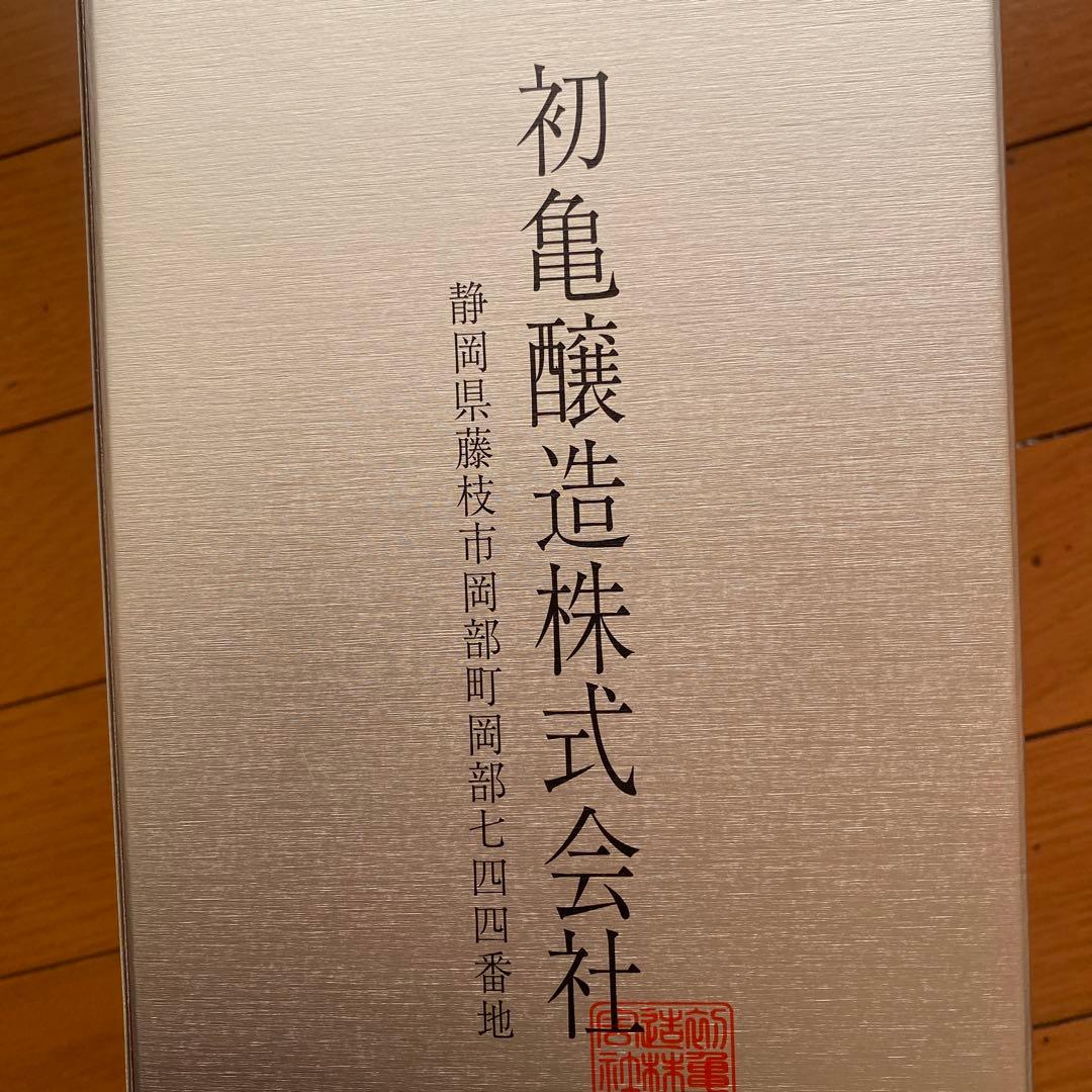 初亀醸造　亀　1.8ℓ純米大吟醸