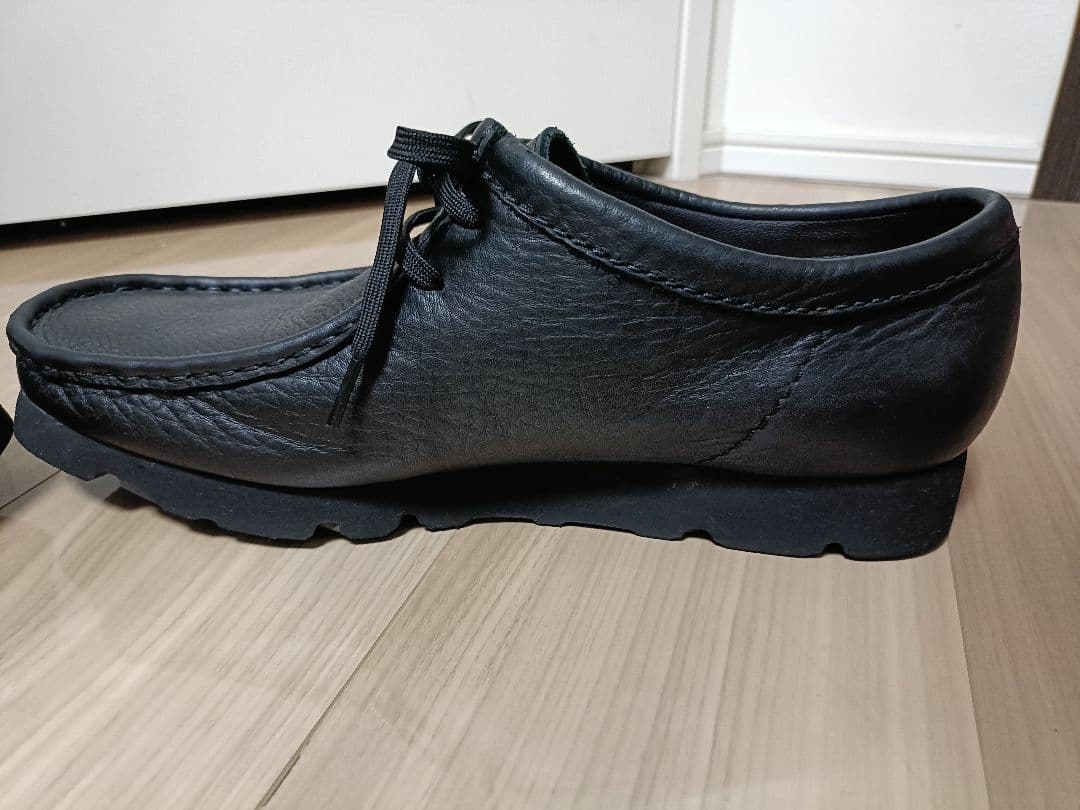 Clacks wallabee GTX ゴアテックス ブラック レザー 27cm