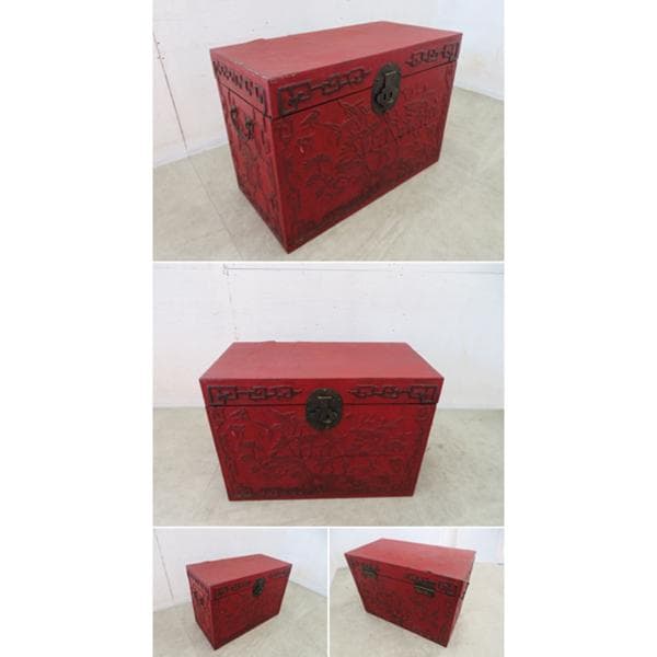 中国アンティーク■中国古美術■衣装箱■伝統様式■古金具■アクセント■シノワズリ■