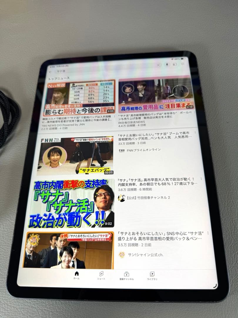 iPad Pro11 256GB 大容量　最新iOS26済 バッテリー容量81%