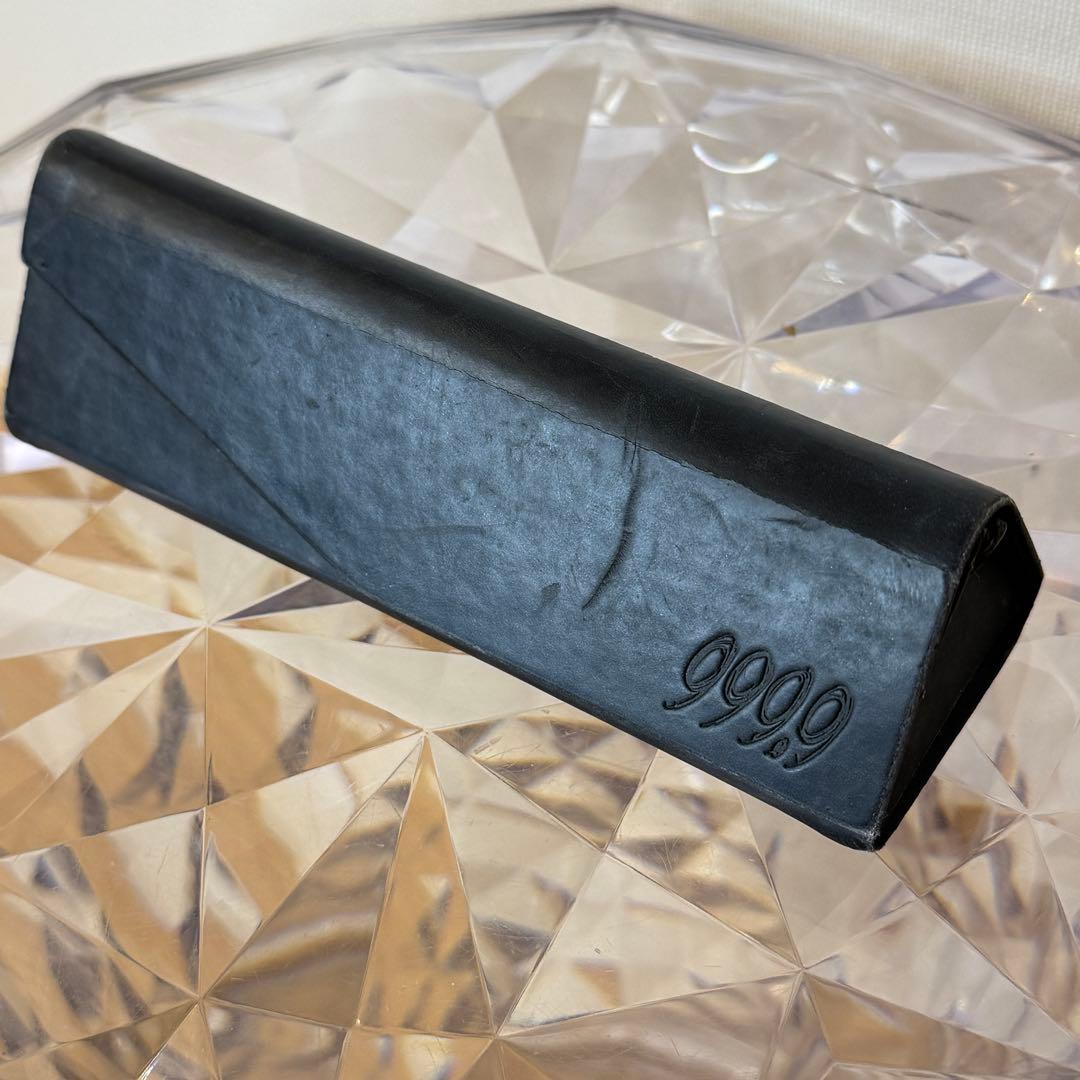 999.9 度ありメガネ ブルーライトカット有り ケース・クリーナー付き