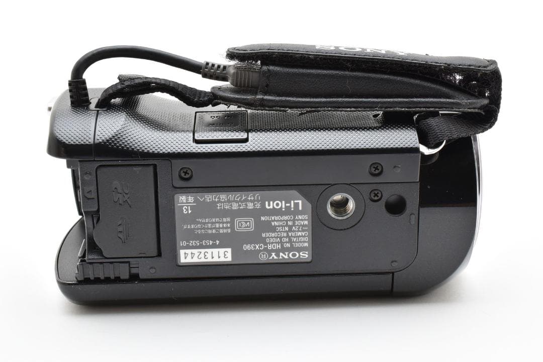 【美品】SONY Handycam HDR-CX390 ブラック　動作確認済