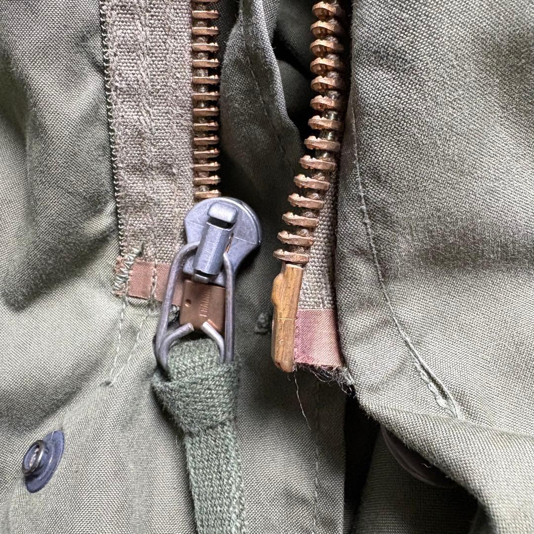 美品70s 実物　米軍　USARMY m65 フィッシュテールコート　フルセット