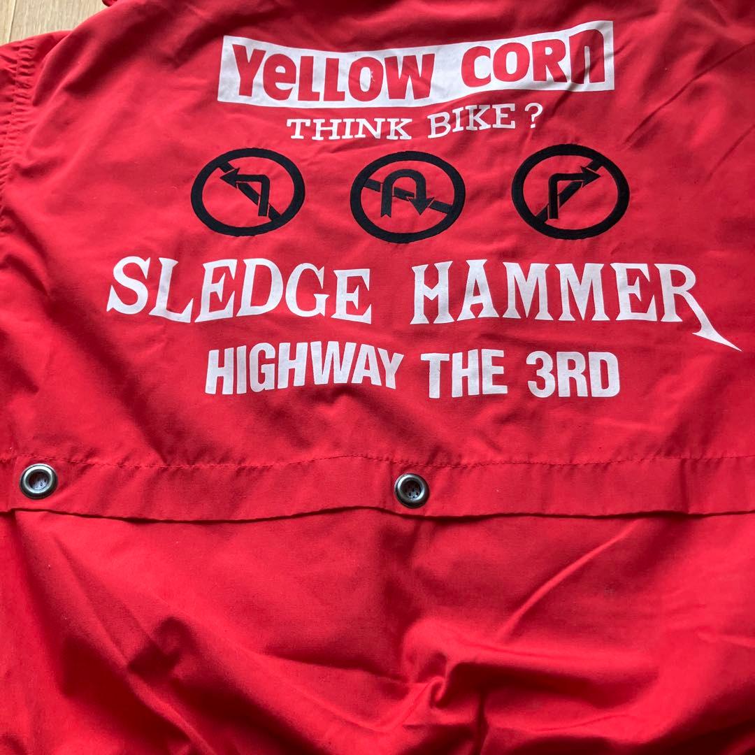 Yellow Corn 赤 ジャケット Sledge Hammer