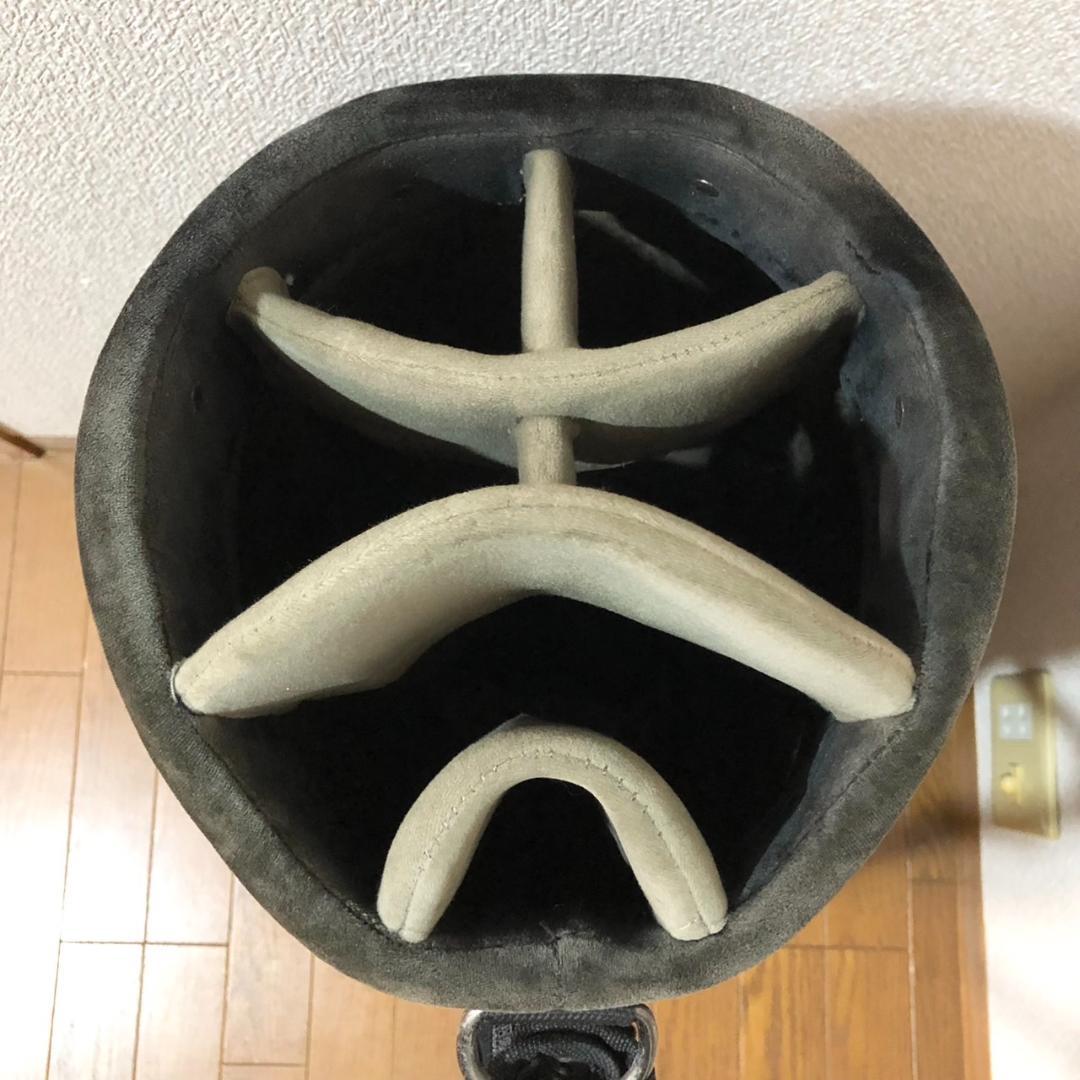 【希少】 NIKE ナイキ ゴルフ キャディバッグ カート型 6分割 ブラック