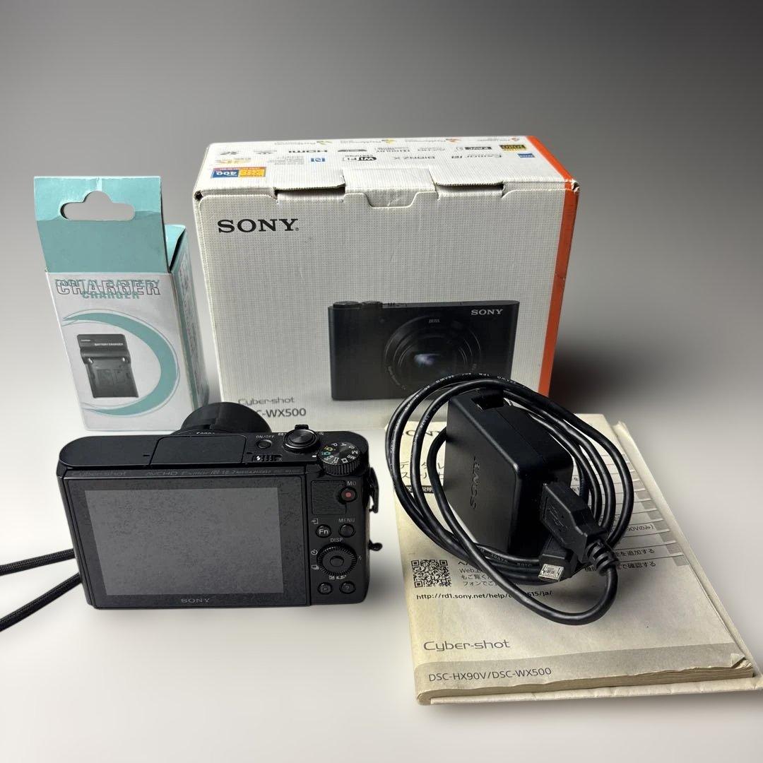 【ジャンク品】ソニーSONYCyber-shotDSC-WX500ブラック