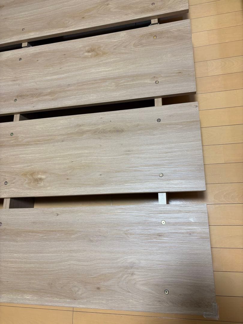 LOWYA ベッドフレーム　セミダブル　すのこ