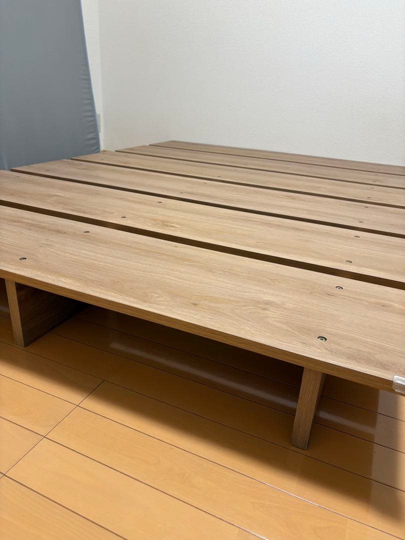 LOWYA ベッドフレーム　セミダブル　すのこ