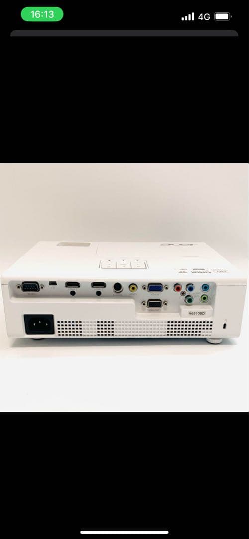 使用時間21h！ Acer H6510BD DLP Projector LED