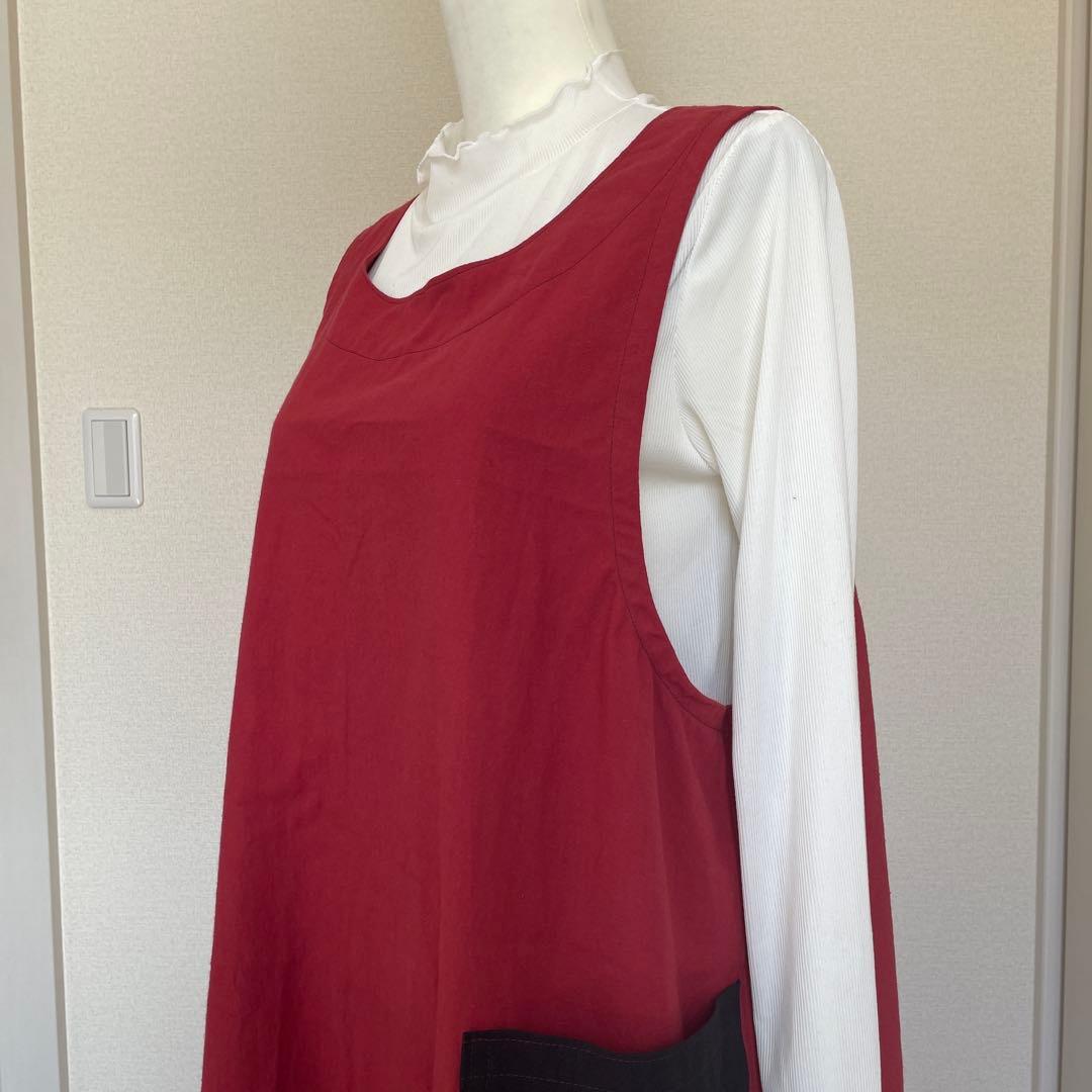 リンリン様　ワッシャーコットン　エプロン