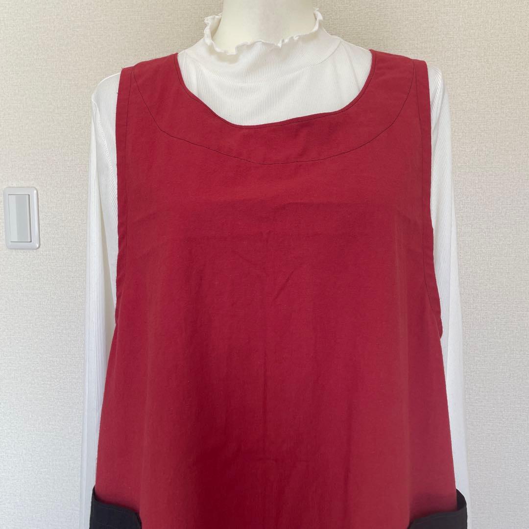 リンリン様　ワッシャーコットン　エプロン