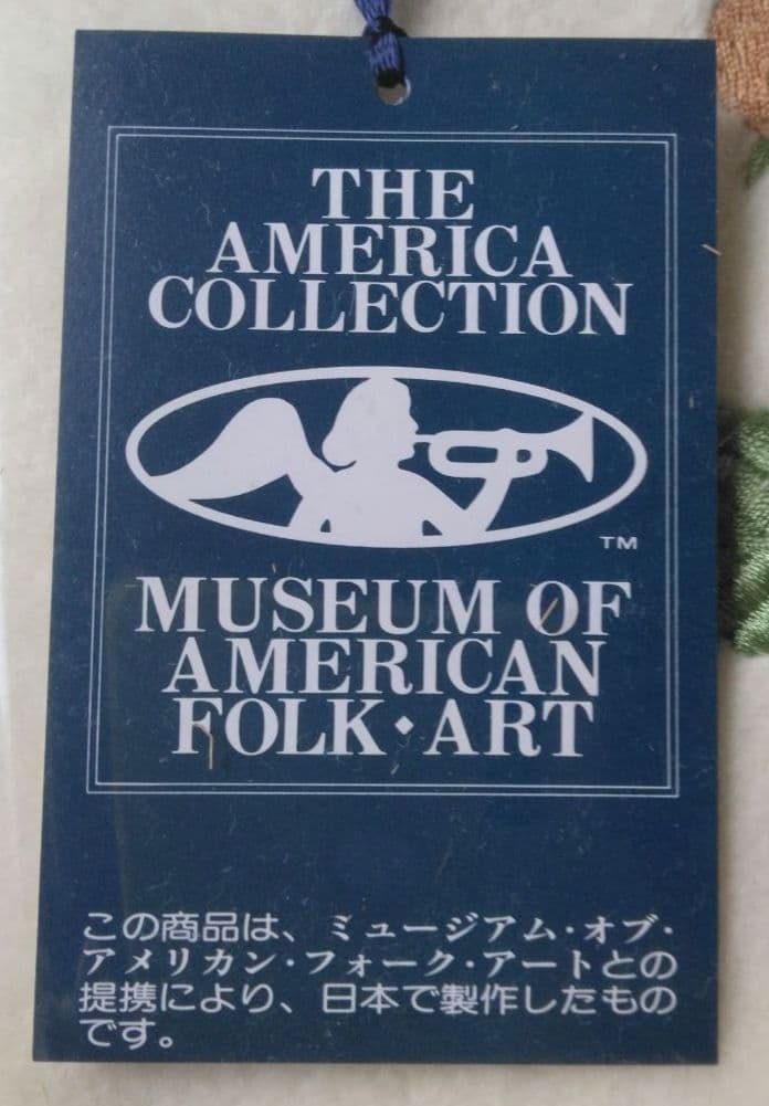 ミュージアム オブ アメリカン フォークアート　綿毛布　日本製　可愛い柄