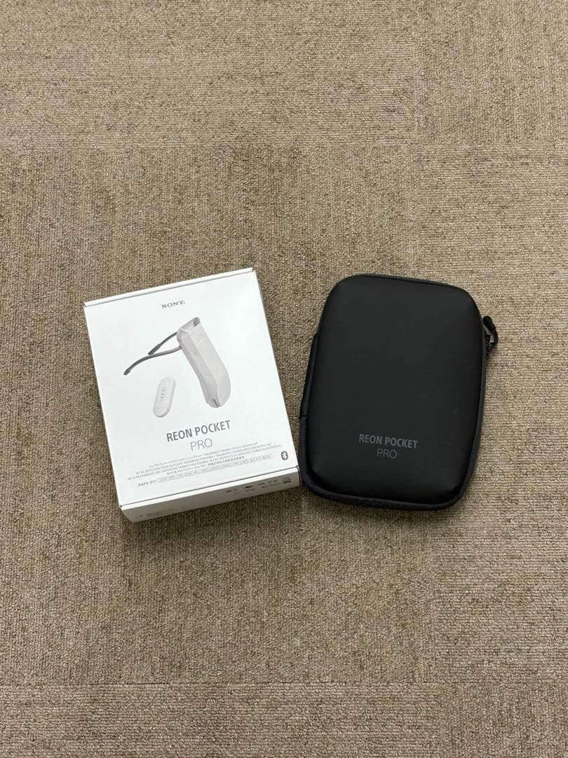 新品同様 SONY REON POCKET PROセンシングキット 納品書付き