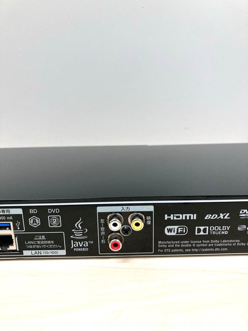 動作良好　リモコン新品　SONY ブルーレイ　BDZ-ZW 500