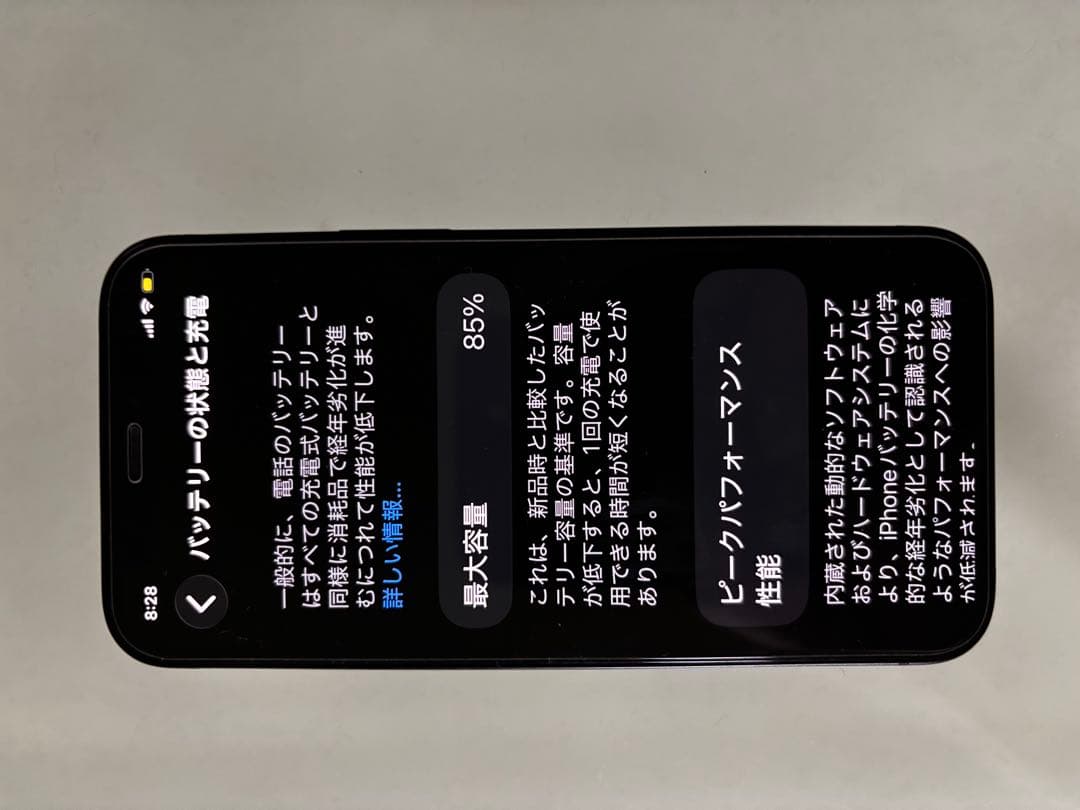 SIM フリーApple iPhone12mini 128GB背面ガラス割れあり