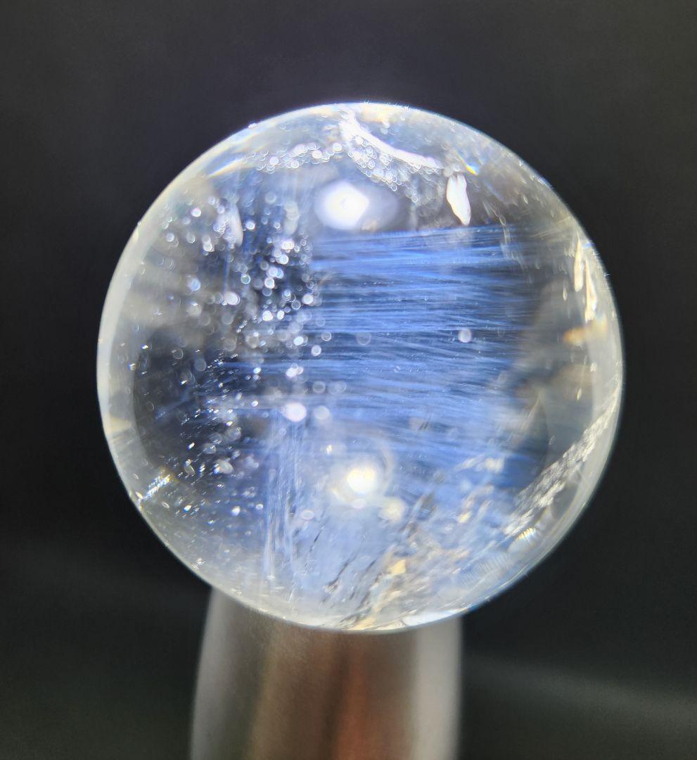 ☆クリアクォーツスフィア★天空からの光の梯子★ブルーラダー