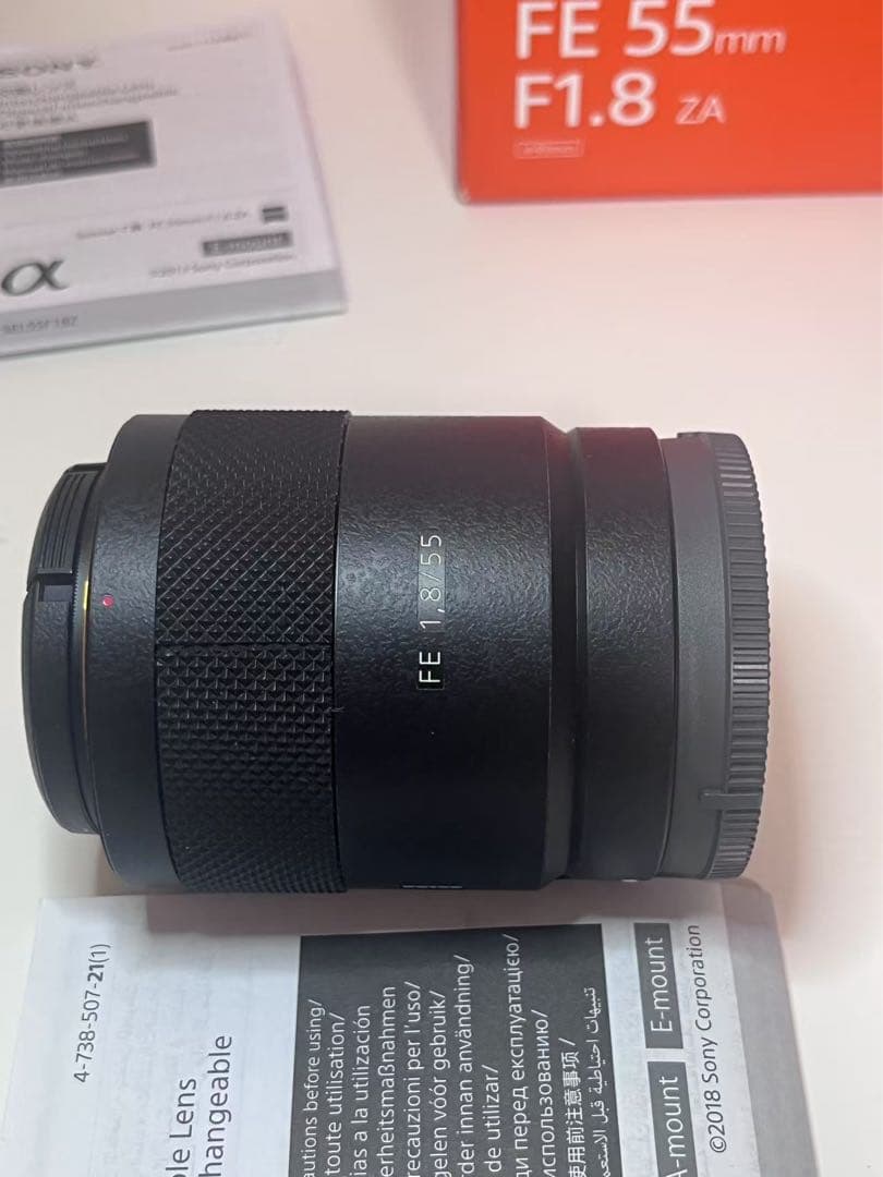 [フィルター付] SONY Sonnar T* FE 55mm F1.8 ZA