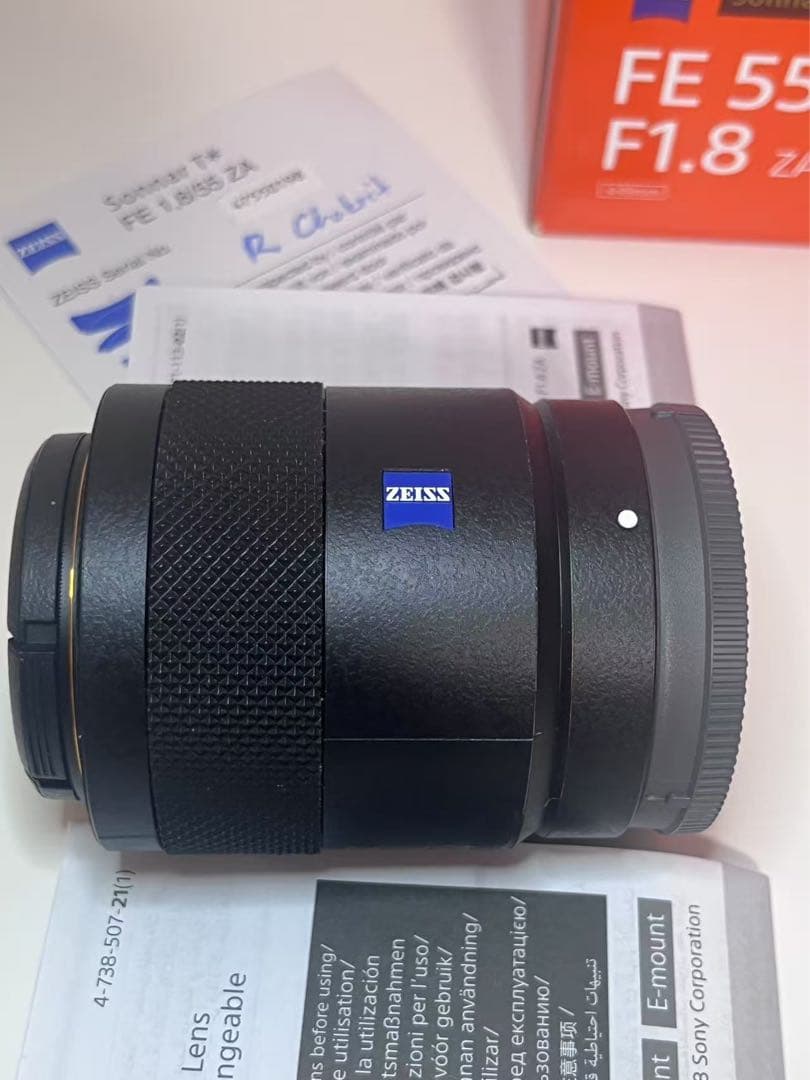 [フィルター付] SONY Sonnar T* FE 55mm F1.8 ZA