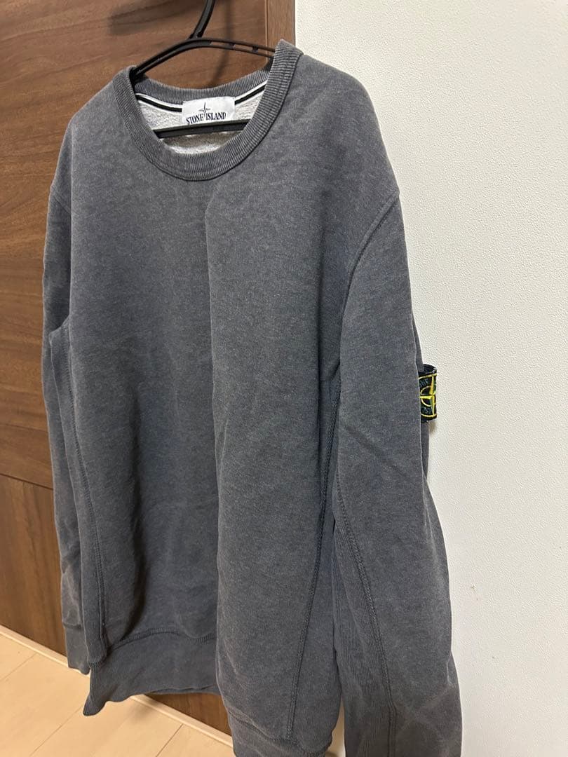 ウ*ン様 ストーンアイランド　　stone  スウェット チャコール