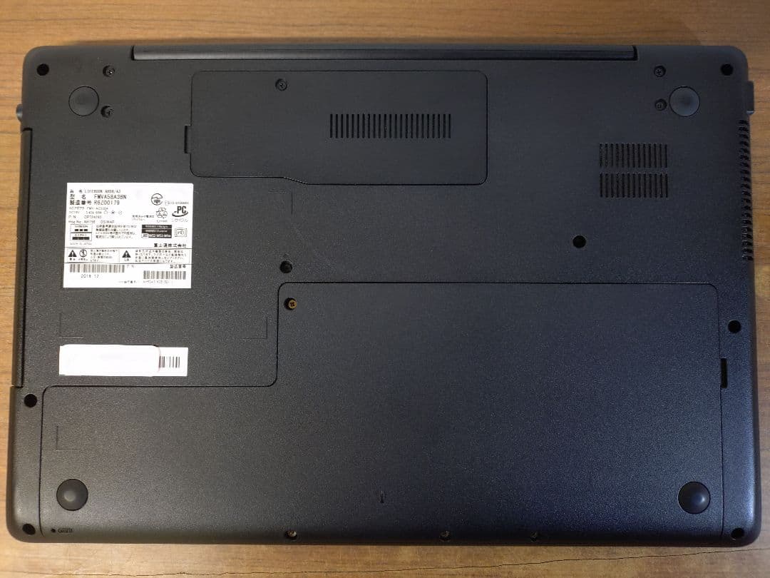 i*s様 富士通 LIFEBOOK AHシリーズ 15.6インチ ブラック