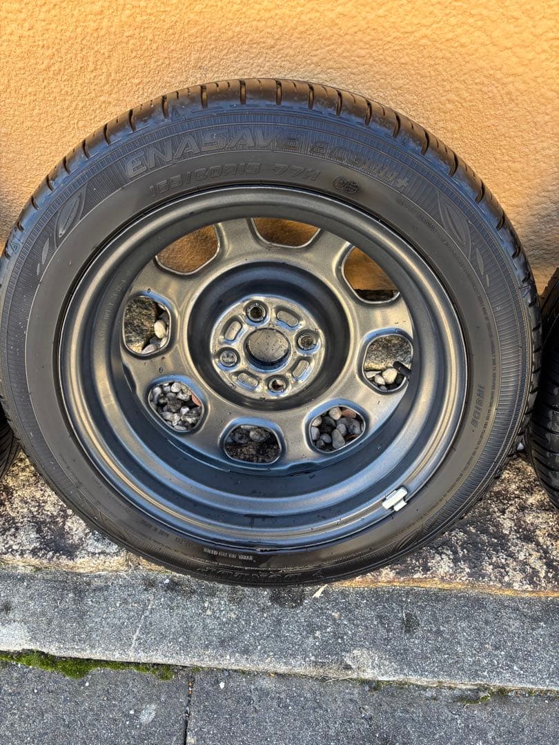 オ*ー様 【バリ溝】ハスラー15インチタイヤホイール165/60R15