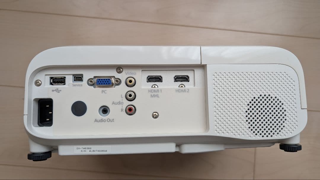 EPSON プロジェクター EH-TW5350 本体と周辺機器セット