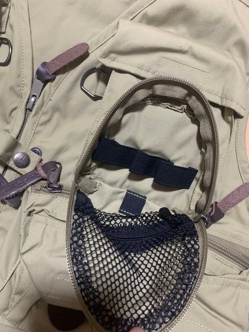 よ*ー様 FOX FIRE エントモロジスト フライベスト　フライフィッシング