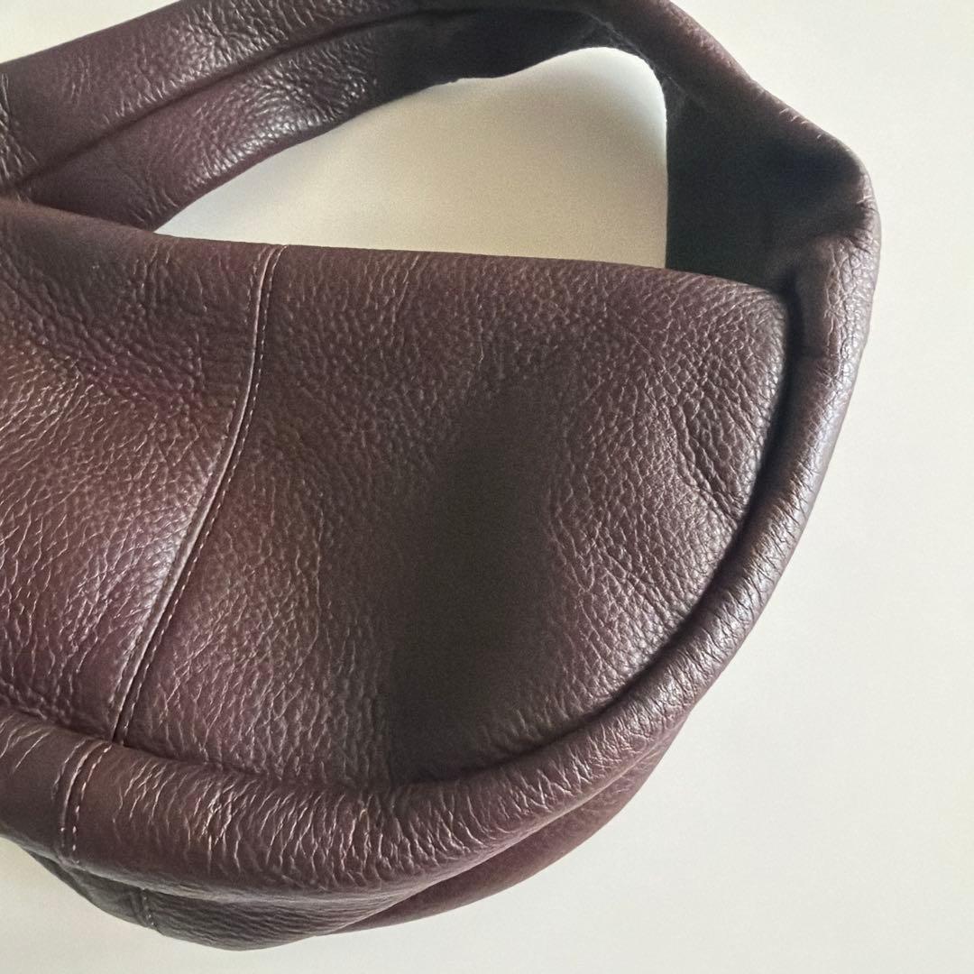 todayfull トゥデイフル Leather Wrap Bag バーガンディ