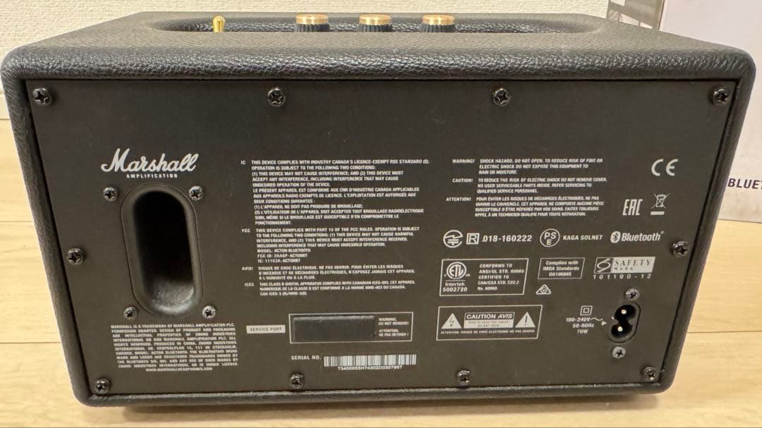 Marshall Action Bluetooth スピーカー