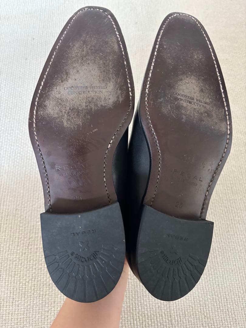 ☆2回使用のみ☆ REGAL ホールカット　ビジネスシューズ