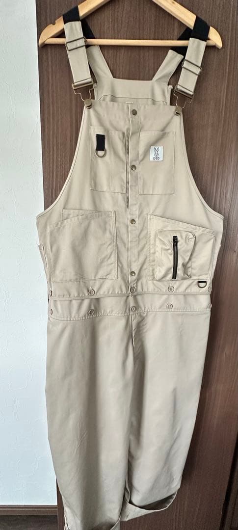 DOD TSUNA-VES ツナヴェス ベージュ オーバーオール