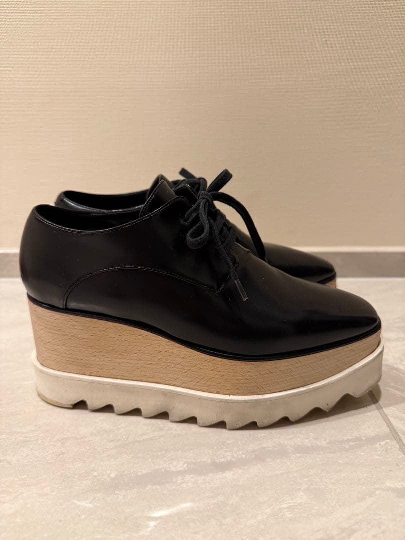 STELLA McCARTNEY エリス プラットフォーム ブラック