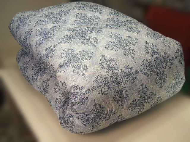 新品＊四つ星エクセル＊フランス９０％増量１，３キロ＊二層キルト高級羽毛布団ＳＢ