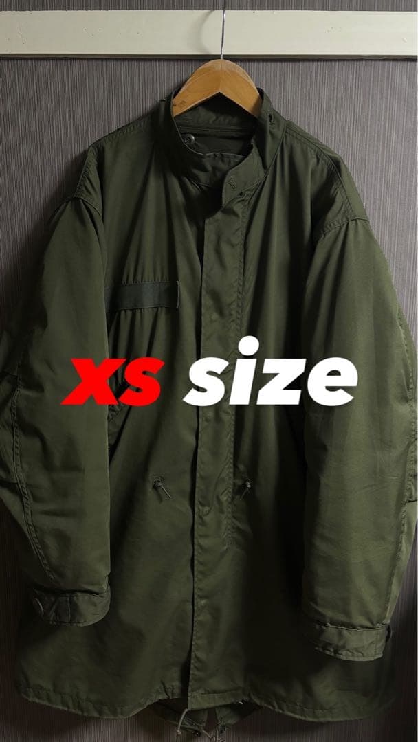 米軍実物　70s m-65 フィッシュテールパーカー 超美品　激レアサイズXS