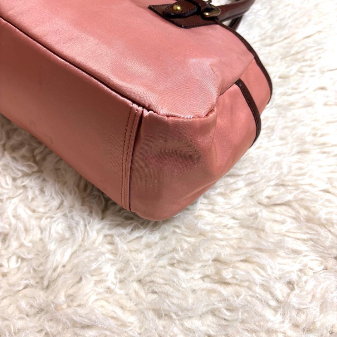 【極美品】バーバリーブルーレーベル　ハンドバッグ　レザー　スタッズ　稀少