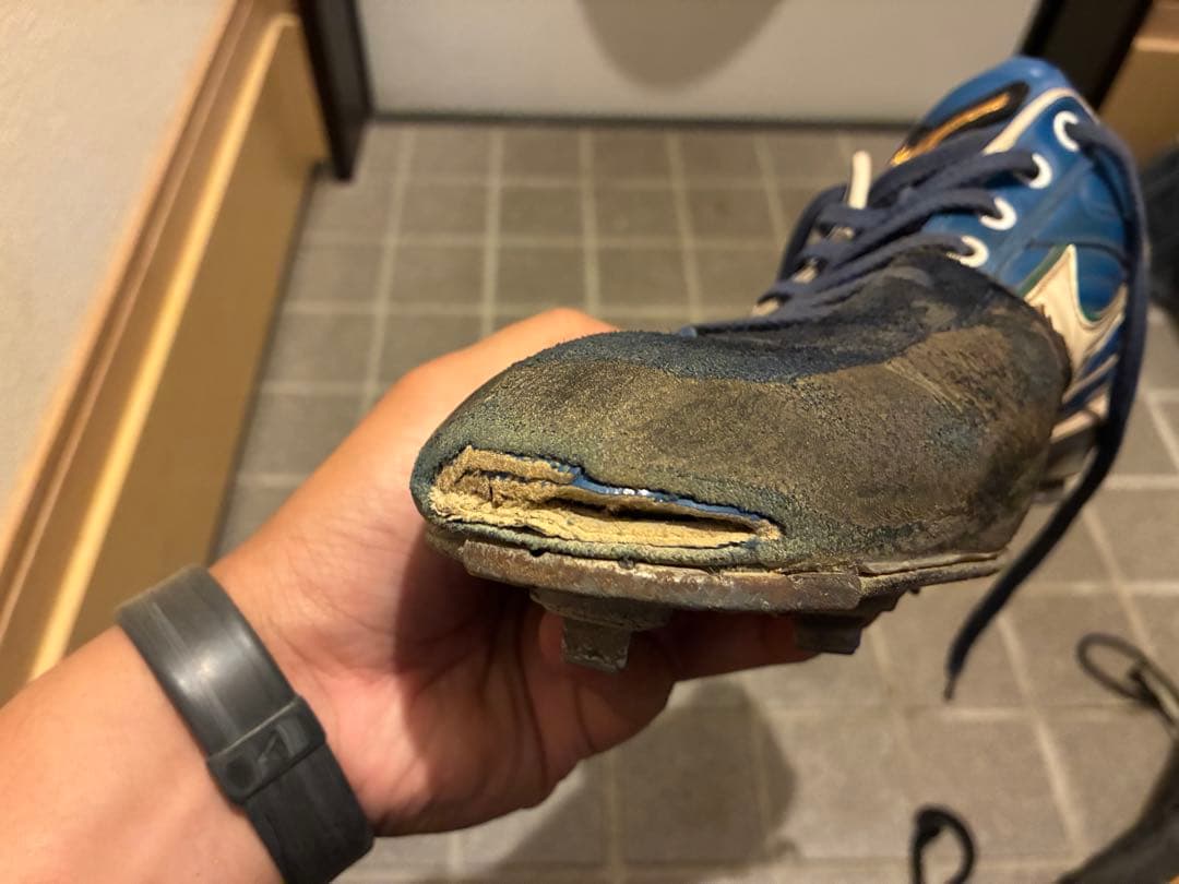 ミズノプロオーダースパイク社会人野球支給品26.5cm