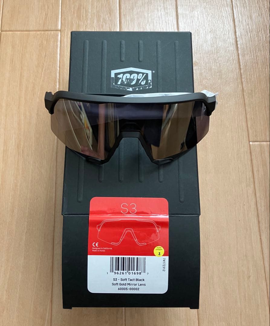 100percent ワンハンドレッドS3 サングラス　新品未使用