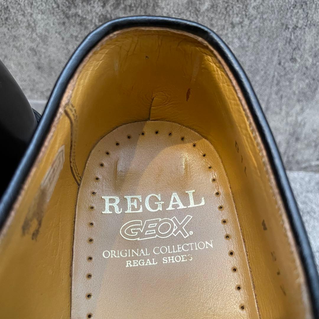 ✨美品✨リーガル REGAL プレーントゥ【24.5】W217 ダークブラウン
