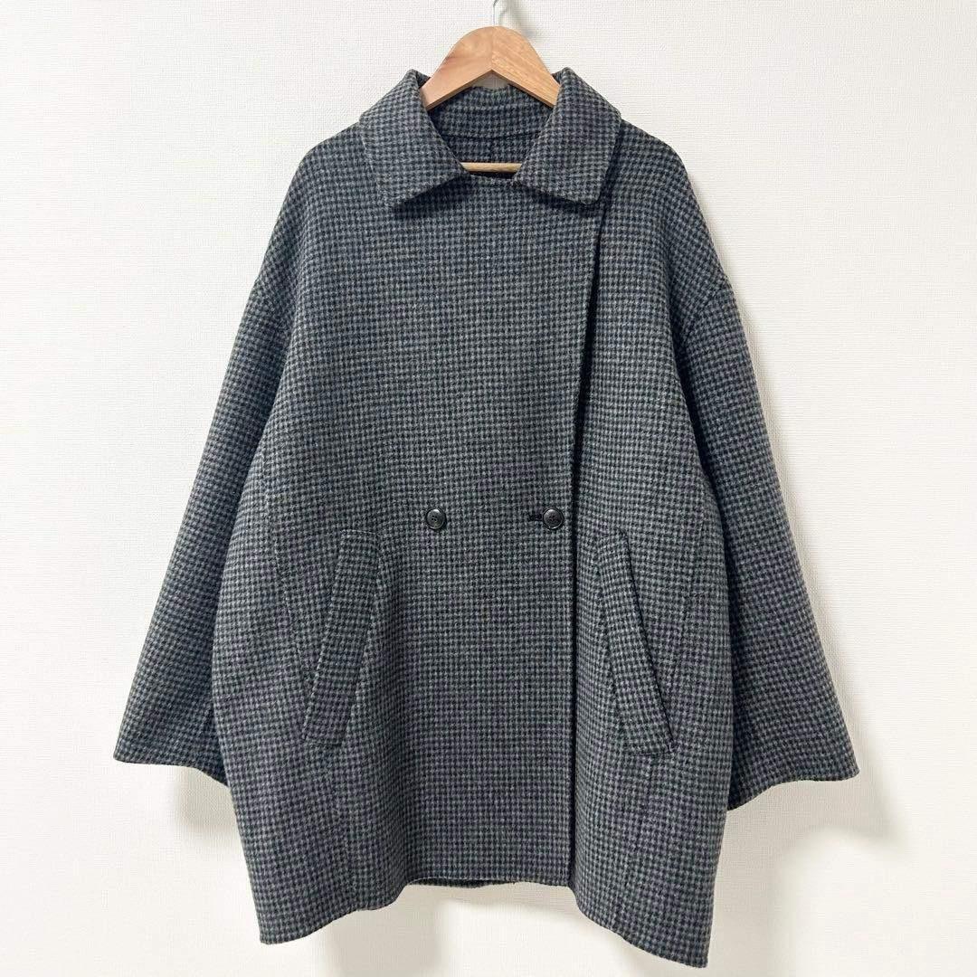 2025AW✨スローブイエナ　souple wool ダブルフェイスミドルコート