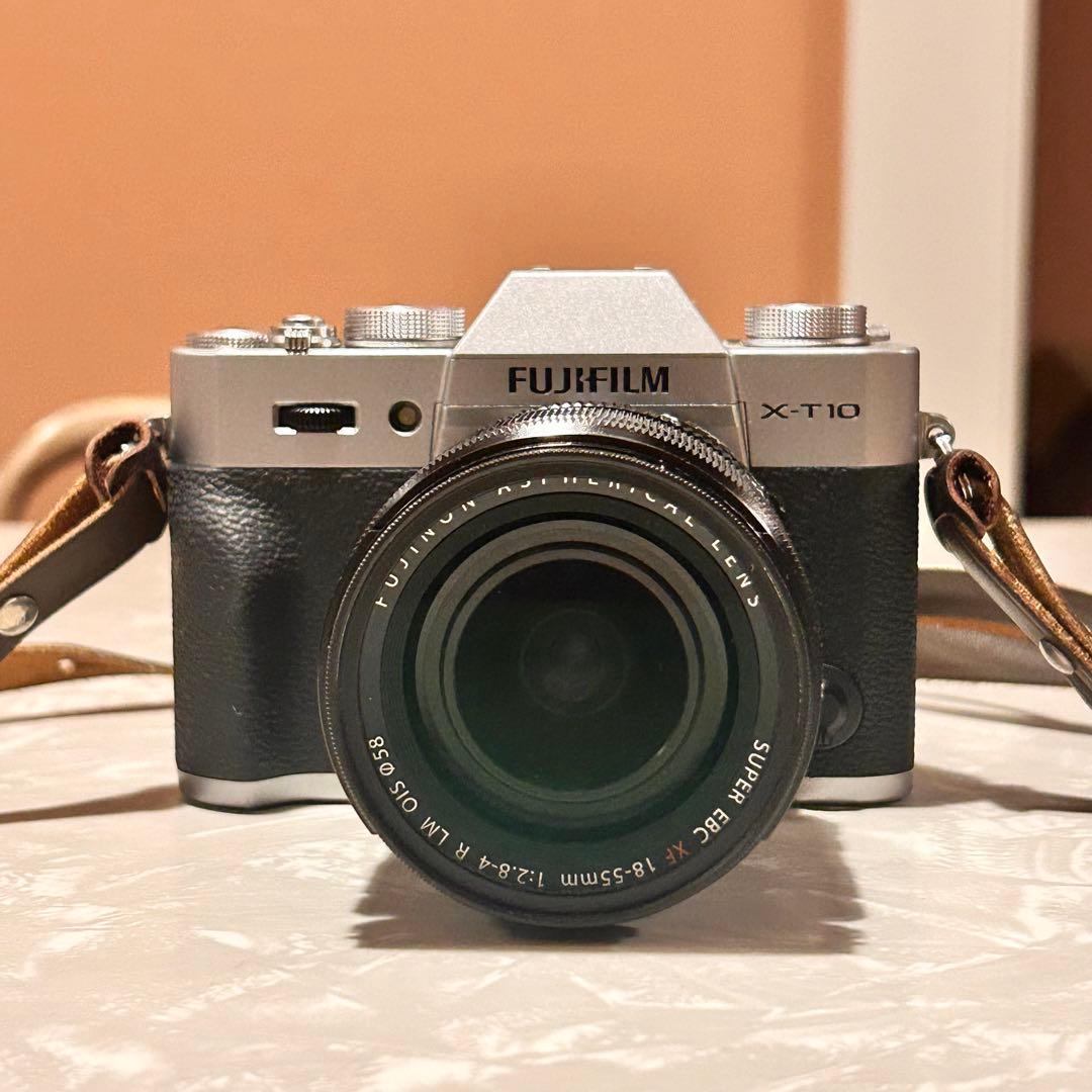 Fujifilm X-T10 ミラーレスカメラ 18-55mmレンズ付き