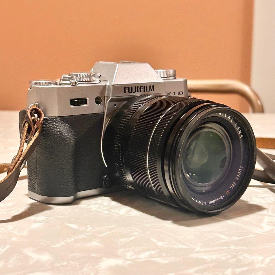 Fujifilm X-T10 ミラーレスカメラ 18-55mmレンズ付き