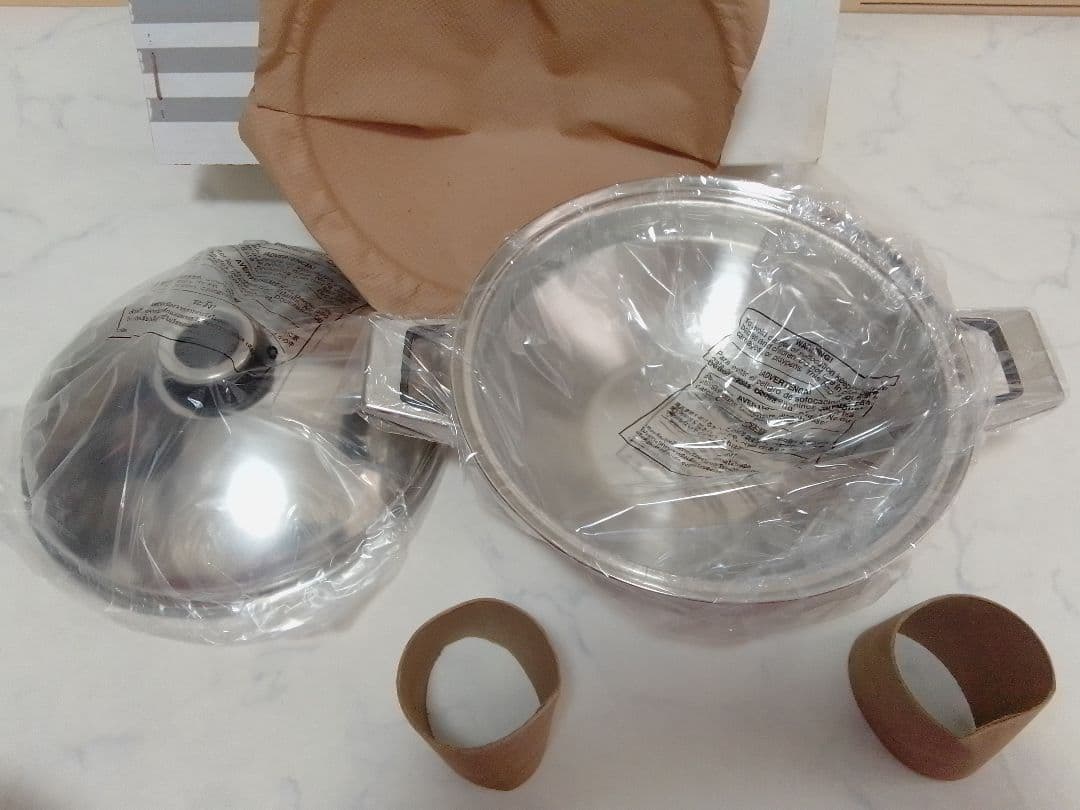 未使用 タッパーウェア レインボークッカー 28cm ウォック 中華鍋 両手鍋