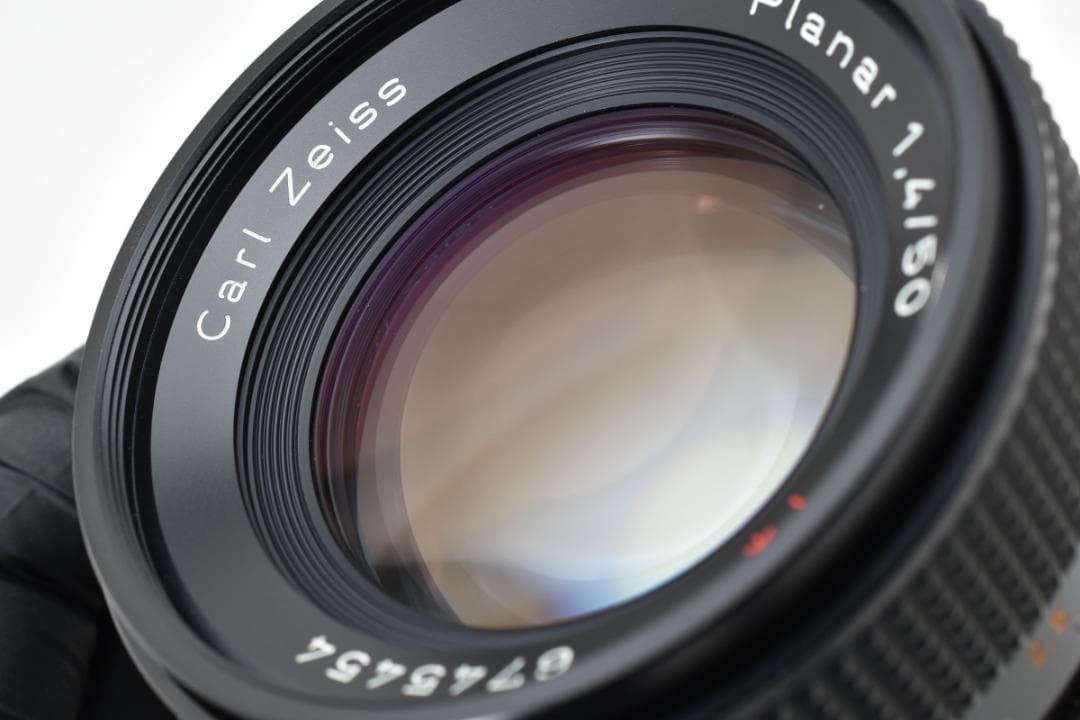 動確済 美品 CONTAX Planar 50mm f/1.4 AEJ #240