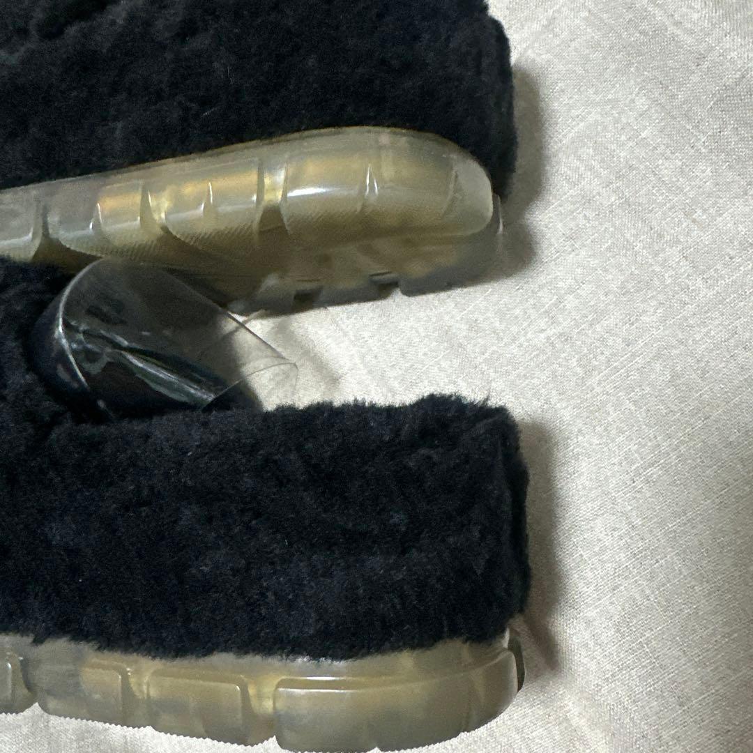 新品　UGG W FLUFFITA CLEAR レア　ムートンサンダル