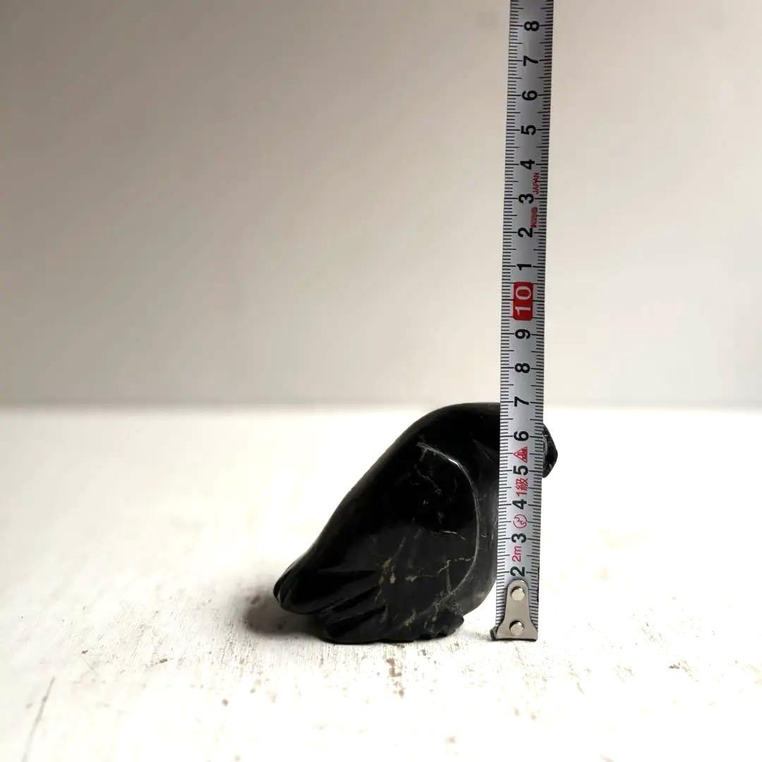 852 ヴィンテージ イヌイットアート 小鳥 ソープストーン カナダ政府公認